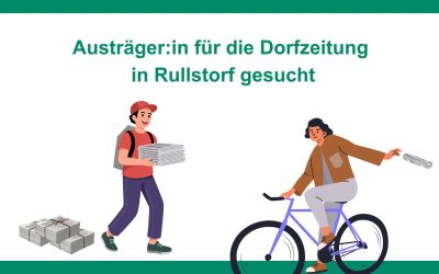 Austräger Dorfzeitung für Rullstorf gesucht