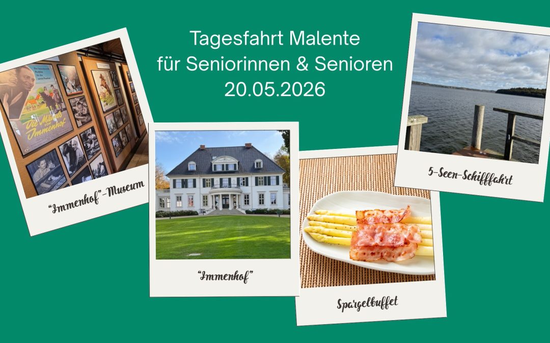 Seniorenfahrt Malente 20.05.2026